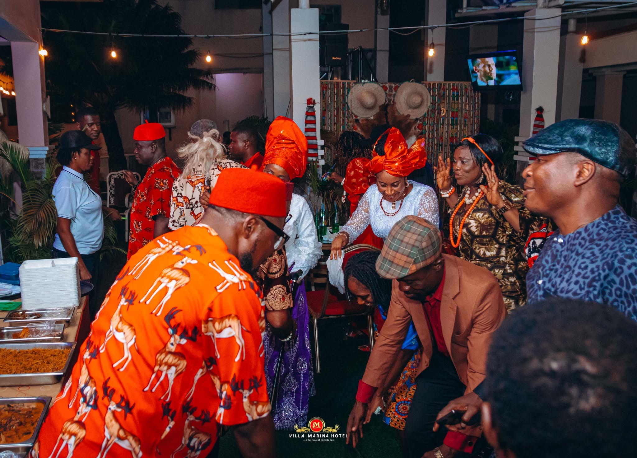 Celebrating and gathering at Villa Marina Hotel